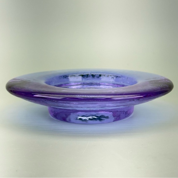 Fire and Light Neodymium Recycled Glass 
Wine Bottle Caddy Candle Holder - Picture 2 of 12